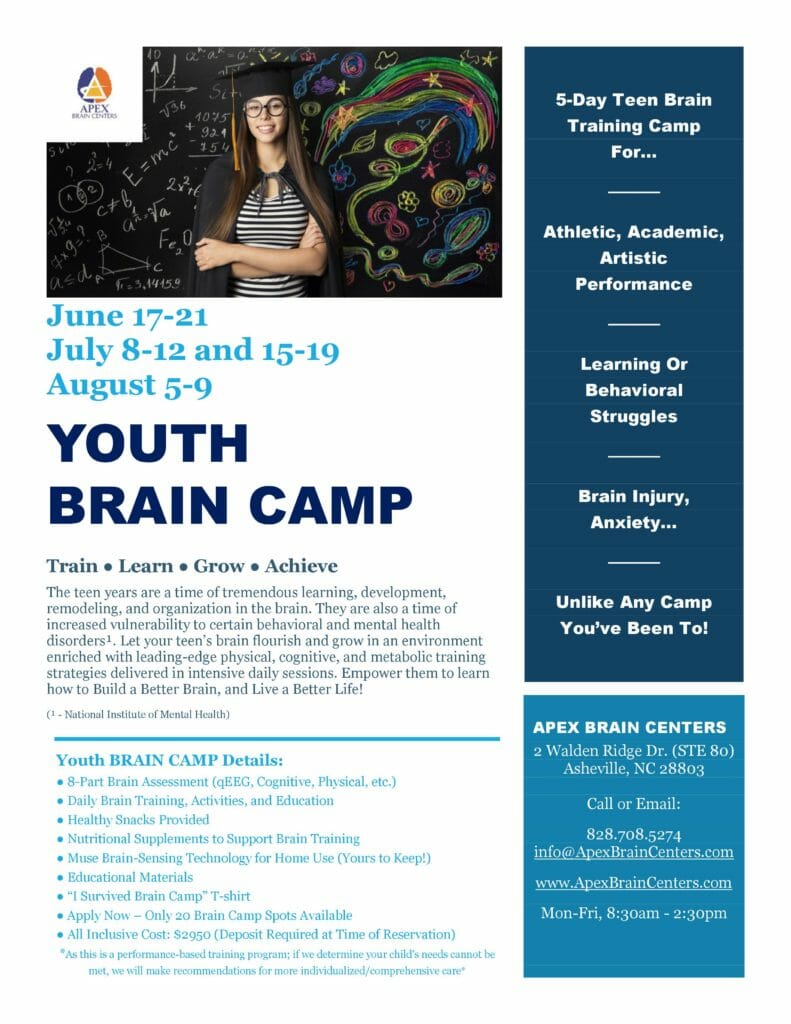 Youth Brain Camp - Asheville, NC